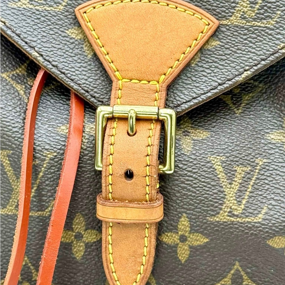 Louis Vuitton Classic Monogram Tan Backpack MM - Picture 3 of 16